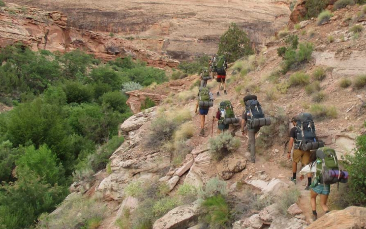 backpacking trip for adults in the southwest